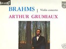 GRUMIAUX BRAHMS VIOLIN CONCERTO PHILIPS HI-FI STEREO