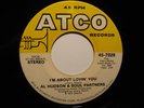 70's Soul 45 AL HUDSON on ATCO I'm About Lovin' U HEAR