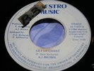 AJ BROWN GET UP CHANT / MAKING LOVE TOGETHER MAESTRO 7