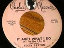 1965 Soul 45 - PEGGY PAXTON  It Ain't What I Do - PAULA
