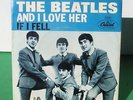 BEATLES AND I LOVE HER IF I FELL 45 CAPITOL 5235 W/ PS