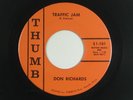DON RICHARDS Michigan rockabilly 45 TRAFFIC JAM  THUMB