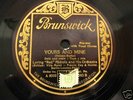 RED NICHOLS 'YOUR & MINE' RARE GERMAN BRUNSWICK 78 E+