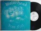 MOTORHEAD - IRON FIST BLUE COVER LP