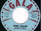 Rockabilly 45- WAYNE COCHRAN- Funny Feeling / Last Kiss