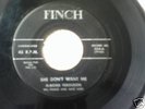 45 RARE BLUES H Bomb Ferguson  She don't Want Me FINCH