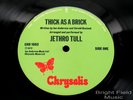 Jethro Tull Thick As A Brick UK 1972 UNPLAYED 1st Pr LP