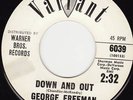 NORTHERN SOUL 45 RPM - GEORGE FREEMAN on VALIANT RECORD
