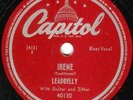 78 - Leadbelly - Irene Capitol 40131 E+