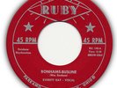 EVERETT RAY Bonhams Busline / boppin' 1957 RUBY 45 NM