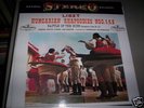 SCHERCHEN : LISZT HUNGARIAN RHAPSODIES NOS. 1 4 5 LP