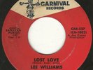 Lee Williams & Cymbals  - Lost Love - Northern Soul