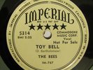 The Bees-Toy Bell-Original Imperial 78-Doo-Wop Promo