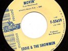 1964 Surf 45 - EDDIE & SHOWMEN  Movin' - LIBERTY Promo