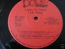L.I.E POSSE Lyrics In Effect A Bit Too Smooth 12