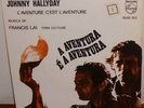 Johnny Hallyday - L' Aventure c' est... PORTUGAL rare