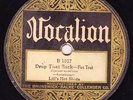 1926 LILL'S HOT SHOTS Vocalion 1037 78 rpm jazz record