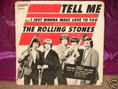 ROLLING STONES TELL ME / MAKE LOVE  45 PICTURE SLEEVE