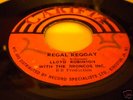 RARE REGAL REGGAY   LLOYD ROBINSON WITH THE BRONCOS INC