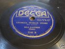 Bill Gaither - Georgia Woman Stomp - DECCA 7141 BLUES