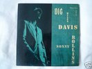 LP Miles Davis feat Sonny Rollins DIG US Prestige 7012