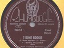 T-BONE WALKER -T-Bone Boogie 78 (1946) New Store Stock