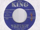 Albert King Told it Like it Was on King R&B 45 Hear