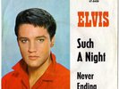 Elvis German Such a Night Jahreszahlcover 1964  47-8400