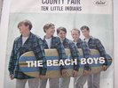 Beach Boys Record Cover Ten Little Indians 45 Single