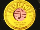 JERRY LEE LEWIS Great Balls of Fire SUN 45 EXCELLENT