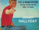 EP 45 T JOHNNY HALLYDAY N° 432.810 POCHETTE MATE