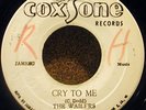 THE WAILERS Cry To Me COXSONE Records