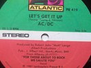 ? AC/ DC PROMO 12'' Single LETS GET IT UP?