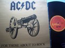 AC/DC LP FOR THOSE ABOUT TO ROCK Red Alberts Australia