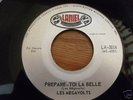 LES MEGAVOLTS ON LANIEL - QUEBEC MICRO LABEL - MINT