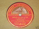 HMV FRANCE 78RPM MOZART FLUTE LE ROY TRIO PASQUIER