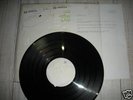 U2 THE UNFORGETTABLE FIRE LP UK TEST PRESSING + SHEET