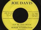 Northern Soul 45   Roger Washington on JD   LISTEN
