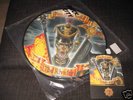 RUNNING WILD - THE RIVALRY ,Rare PIC.DISC + PROMO CART