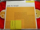 Jets To Brazil Orange Rhyming Dictionary LP Vinyl RARE