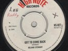 DELANO STEWART - GOT TO COME BACK                    7