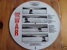 U2 War Ultra-rare Picture Disc Vinyl Clear ream 