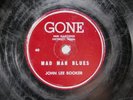 JOHN LEE BOOKER / HOOKER on GONE 60  BLUES 78