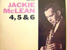 JACKIE McLEAN 4 5 & 6 LP Prestige New Jazz VG+