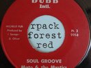 Funk  45 - MATO & THE MYSTICS - Soul Groove  -  DUBB