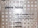PIERRE HENRY Voile d'orphee EXPERIMENTAL PROSPECTIVE LP