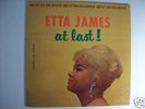 ETTA JAMES  AT LAST RARE STEREO LP ON ARGO  1961  VG+