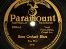 IDA COX / BONE ORCHARD BLUES / Paramount 12664 / E