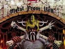 SATAN´S HOST/JAG PANZER - METAL FROM HELL(GELBES VINYL)