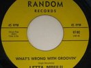 LETTA MBULU What's Wrong With Groovin FUNK 45 private